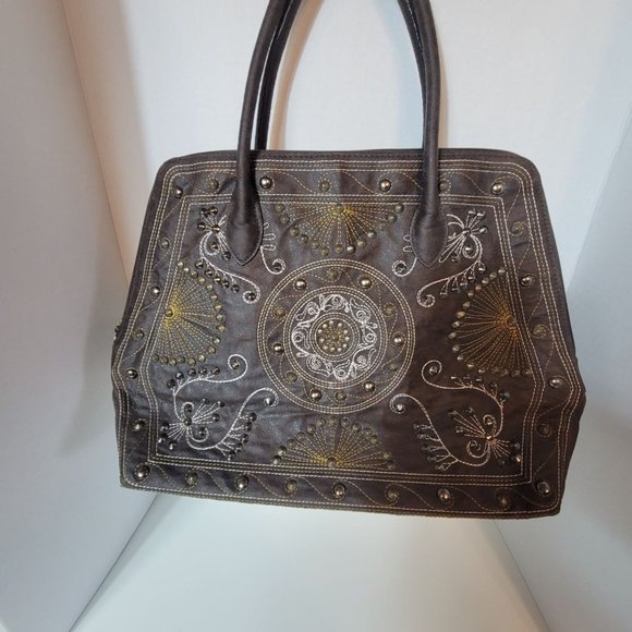 Aldo Handbags - Aldo Faux Leather Studded Bag